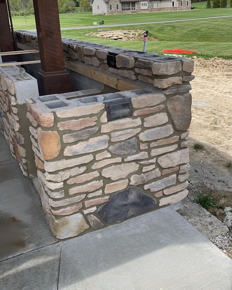 Outdoor Kitchens for RS Masonry LLC in Akron, Ohio