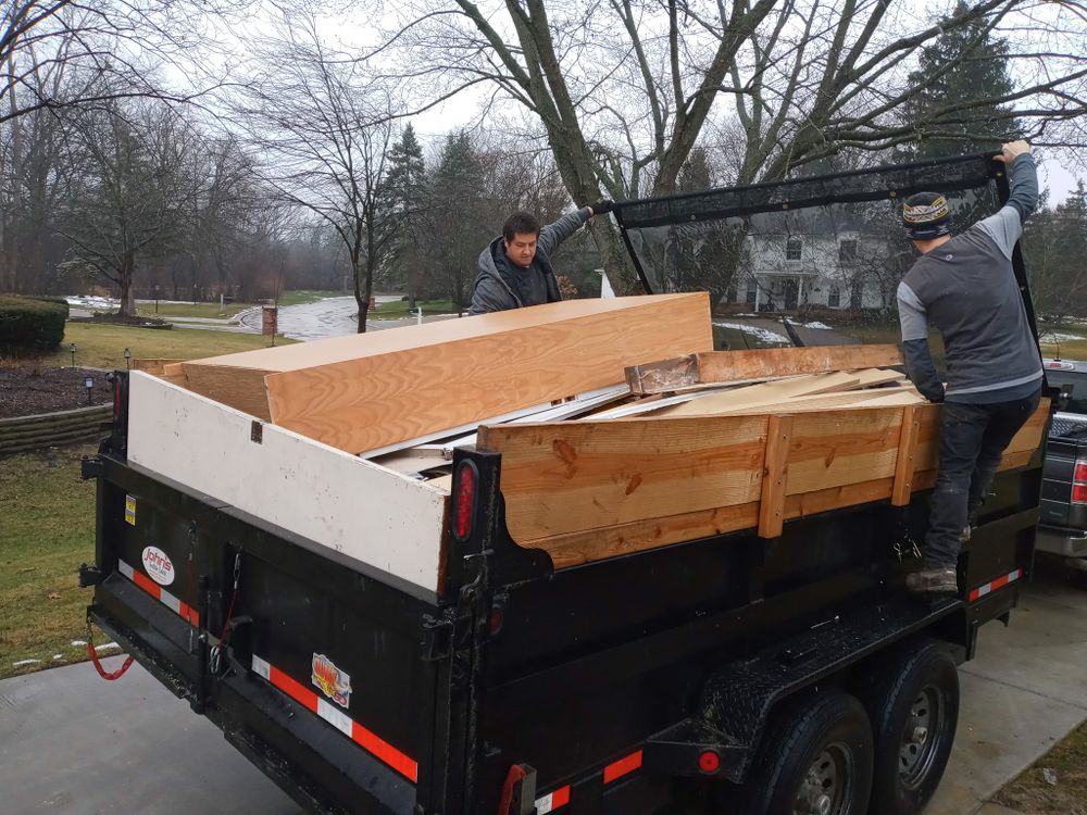 Haul Away for Blue Eagle Junk Removal in Oakland County, MI