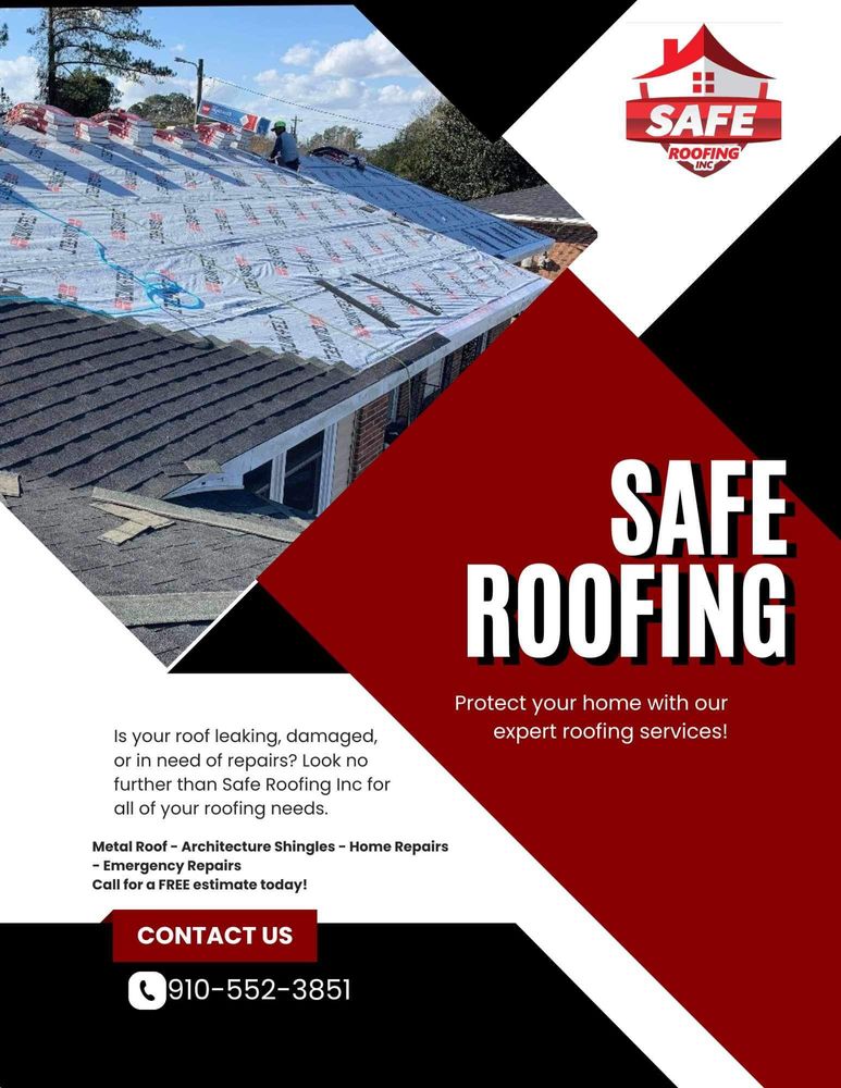 Safe Roofing Inc team in Jacksonville, NC - people or person