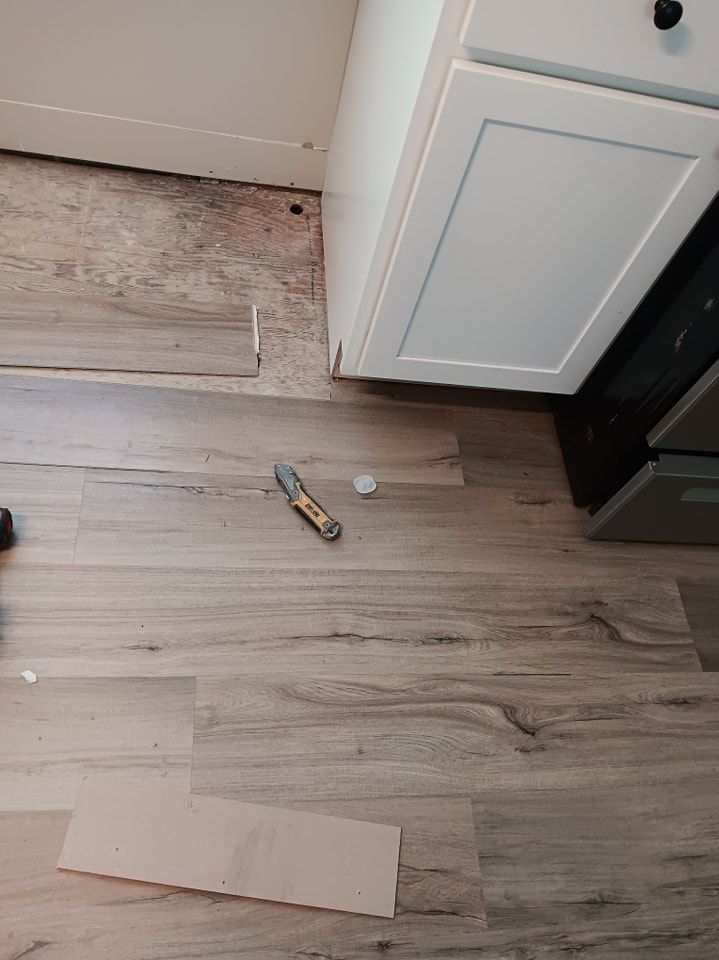 Subfloor repair and Beam Shoring for Dead Tree General Contracting in Carbondale, Illinois