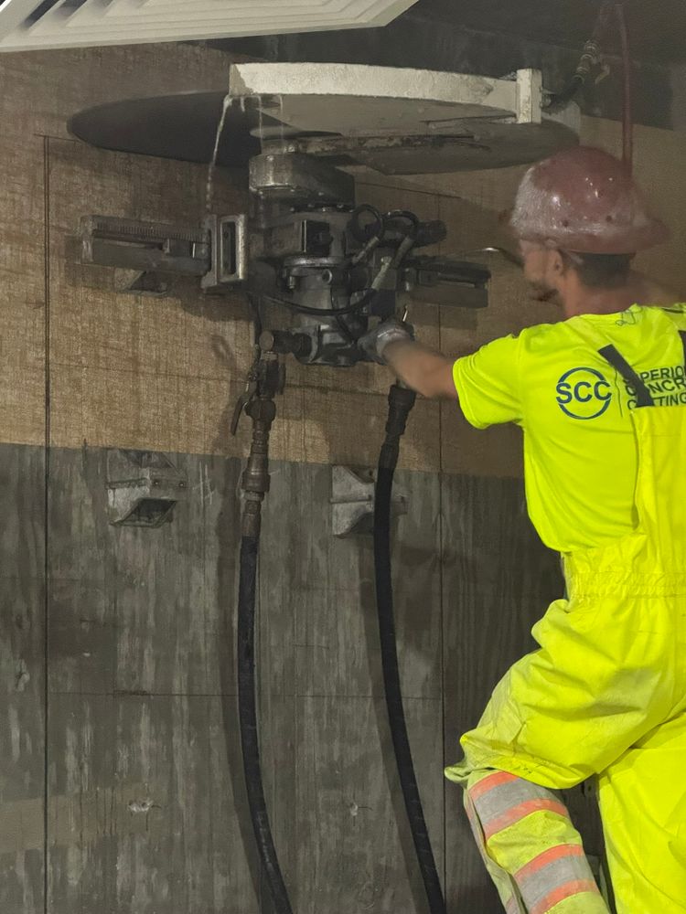 Wall Sawing gallery for Superior Concrete Cutting in Charleston, SC