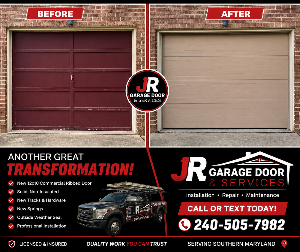 All Photos for JR Garage Door and Services in Charles County, MD