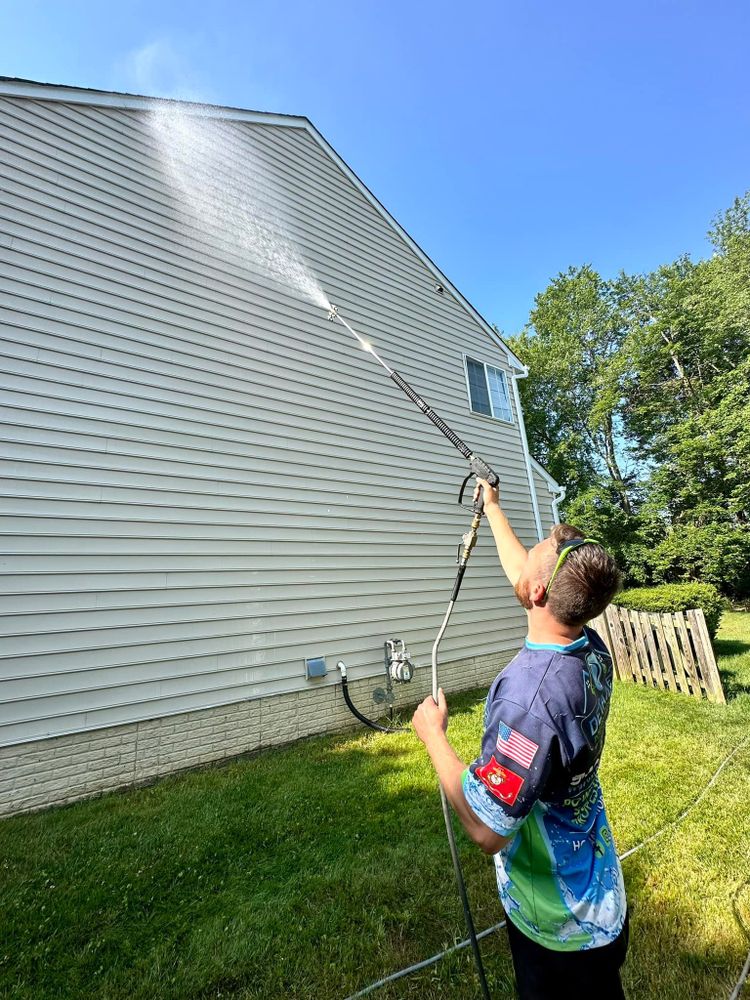 Pressure Washing for Detailed Power Washing & Holiday Lights in Fredericksburg, VA