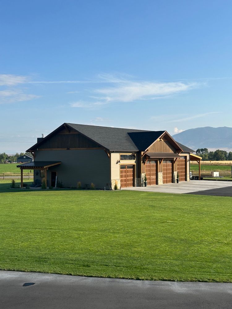 Garages for R&H Homes in Bozeman, MT