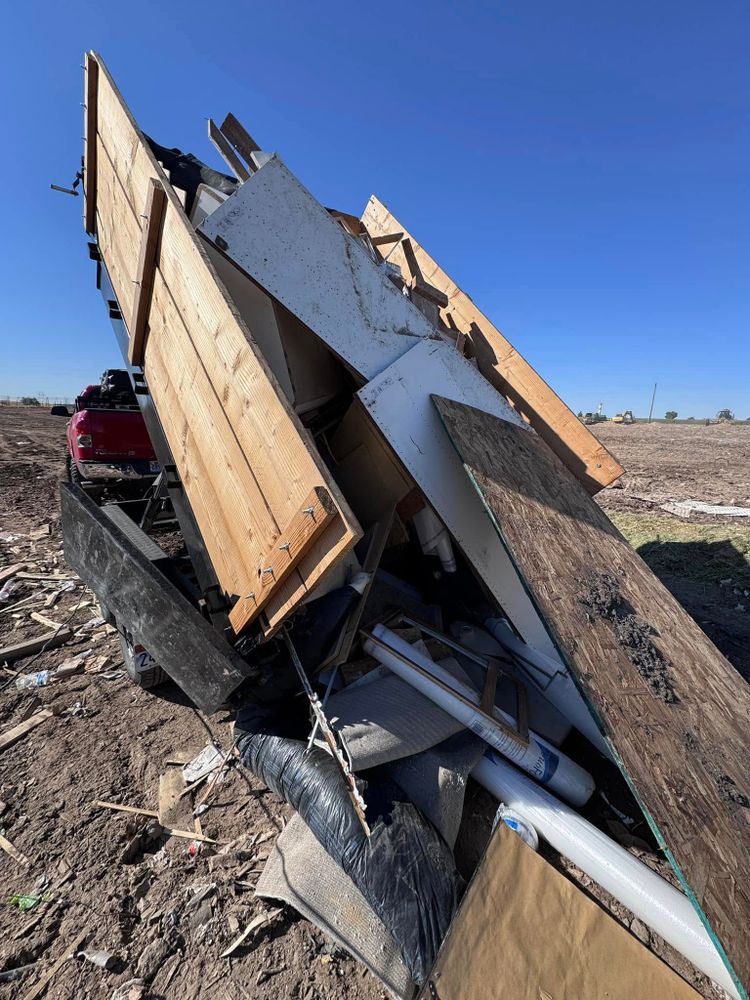 Our Construction Debris Removal service efficiently clears your site of unwanted materials, ensuring a clean and safe environment while saving you time and hassle with our professional and reliable team. for Take It Away Dumpster Rentals in Roy, UT