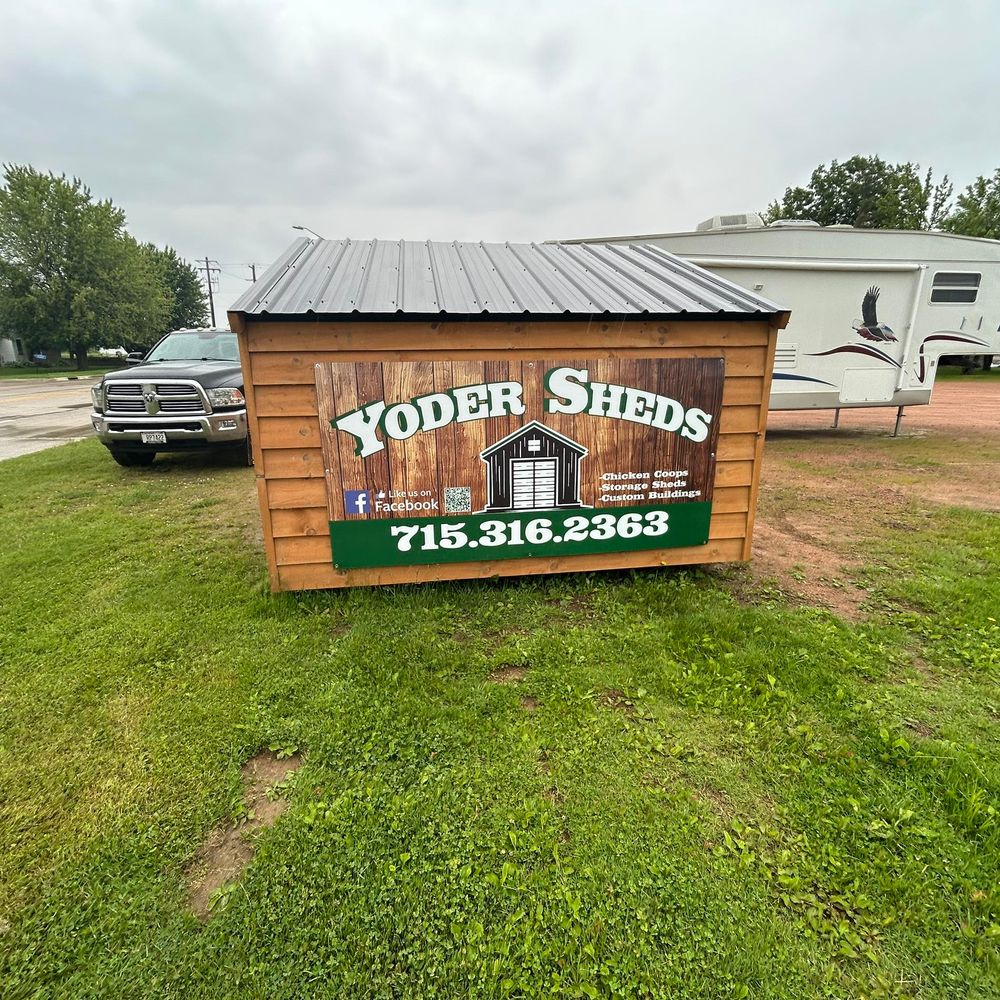 Enhance your property with our custom-built Yoder Sheds, designed for durability and style. Perfect for storage or as a beautiful backyard addition, each shed is crafted to meet your specific requirements. for Yoder Sheds in Chili, WI