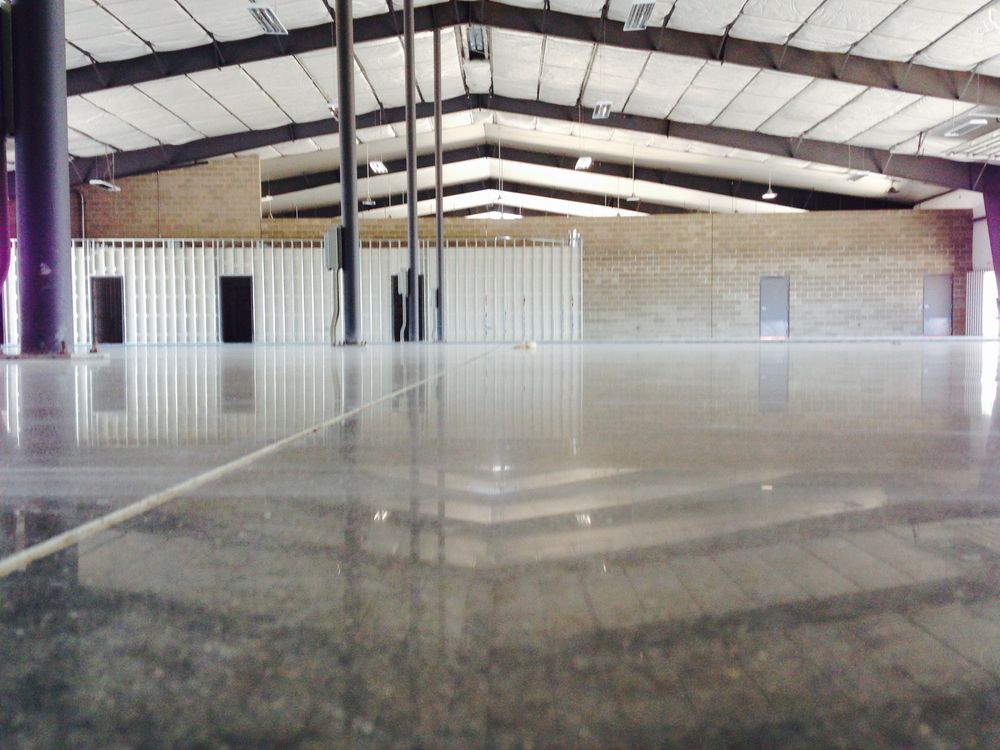 Polished Concrete  for Texas Curb N Borders in Houston, TX