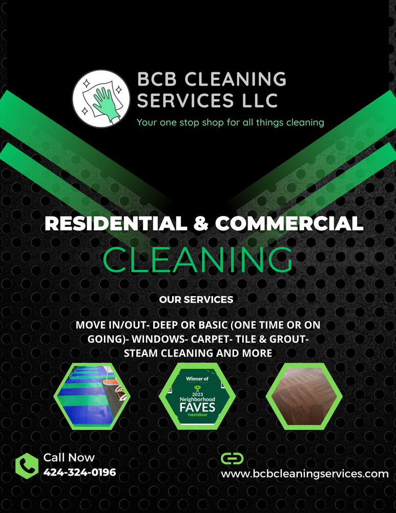 Residential Cleaning for BCB Cleaning Services in Corona, CA