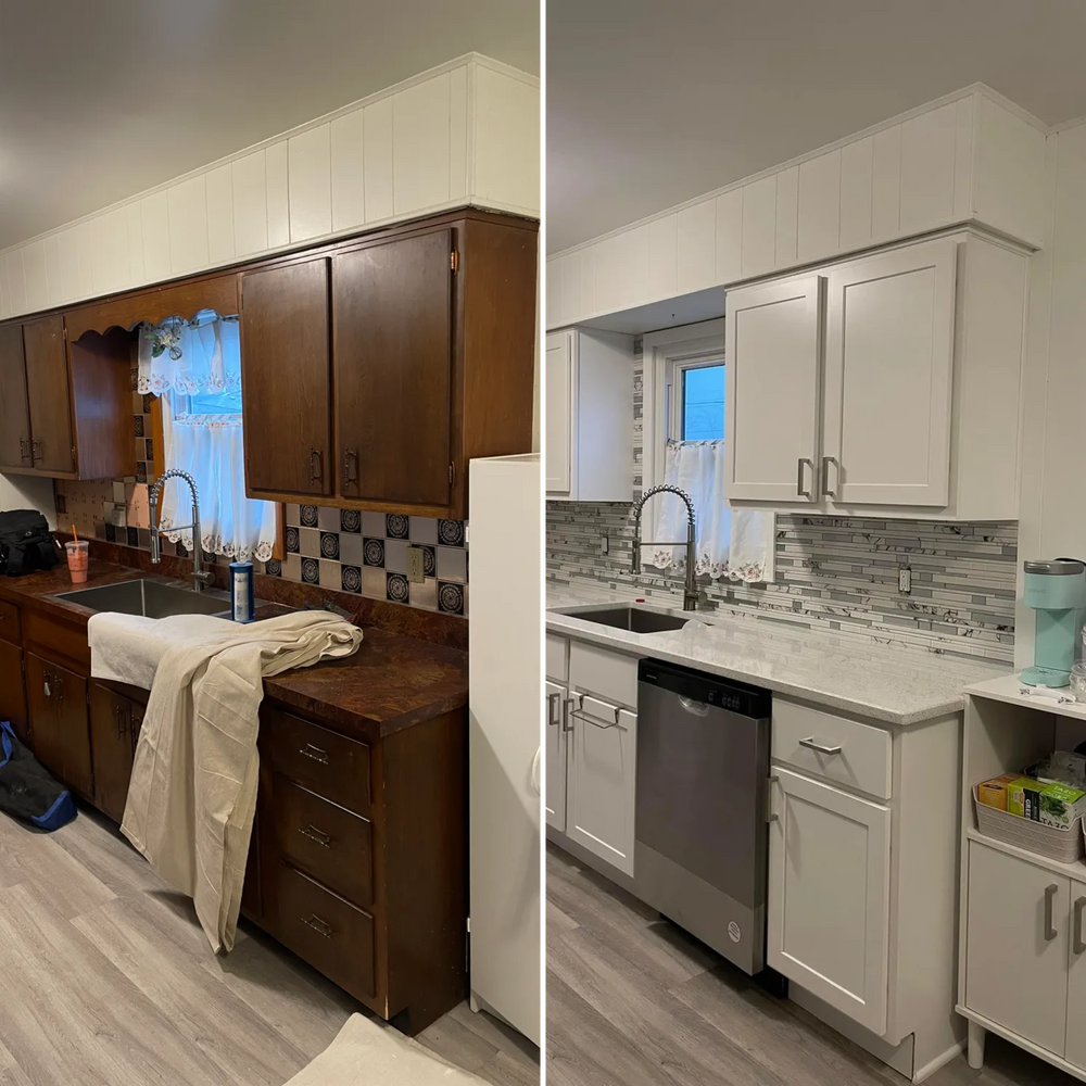 Our Kitchen Renovation service transforms outdated kitchens into beautiful and functional spaces. We specialize in custom designs, high-quality materials, and expert craftsmanship to bring your dream kitchen to life. for Quality Home Repair and Improvement  in Saint John, Indiana