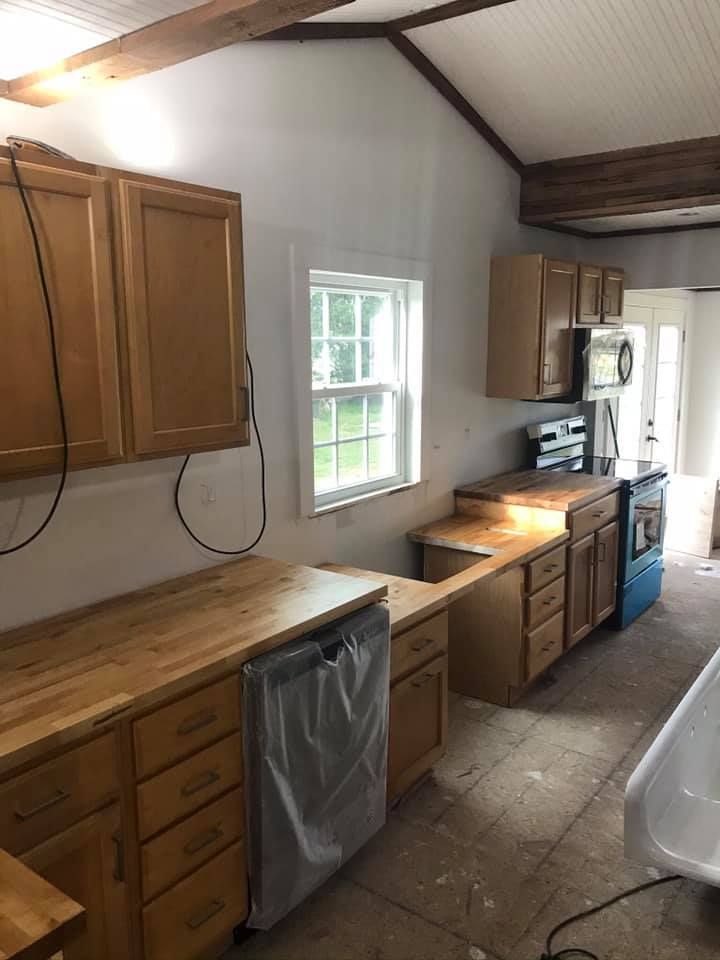 Transform your kitchen into a functional and stylish space with our expert renovation service. From custom cabinets to modern appliances, we'll bring your dream kitchen to life with quality craftsmanship. for Koch Renovations in Camden, NC