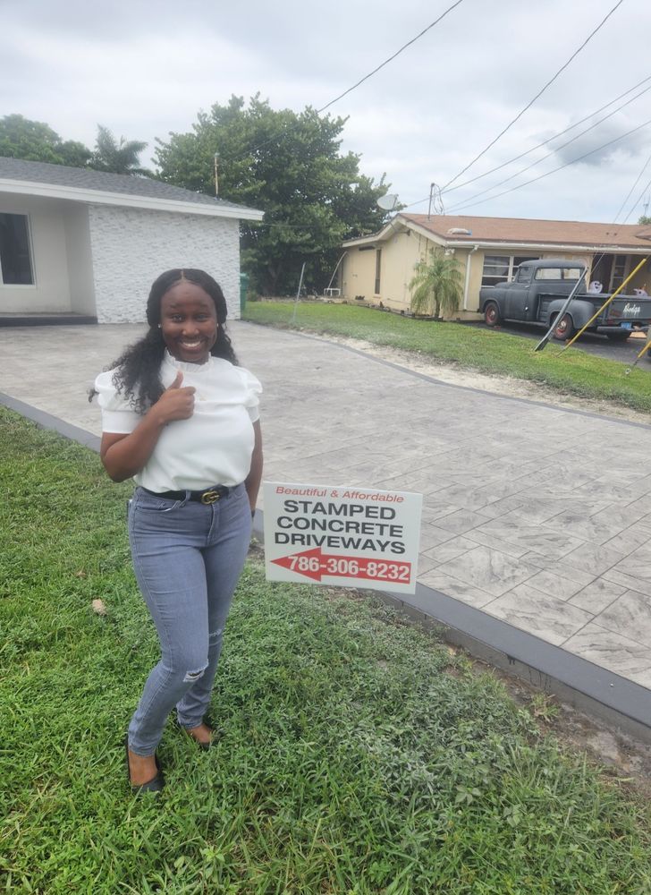 All Photos for Beautiful and Affordable Stamped Concrete by Castilla Concrete Finish Design Corp in Sunrise, FL