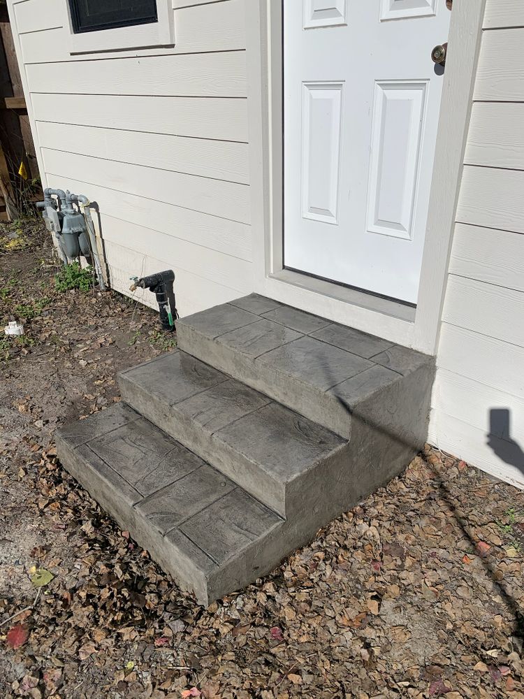 Stamped Concrete for Keen Decorative Concrete in Corpus Christi, TX