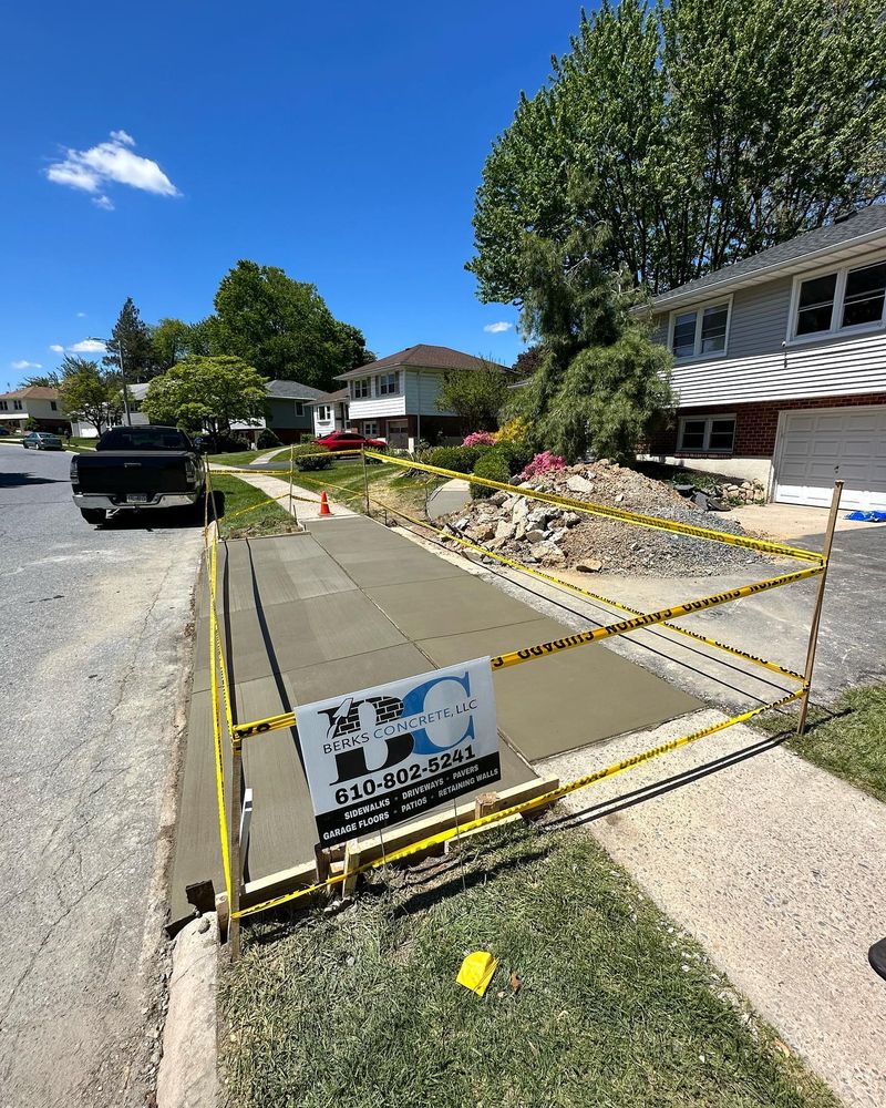 Concrete for Berks Concrete & Construction LLC in Berks County, PA