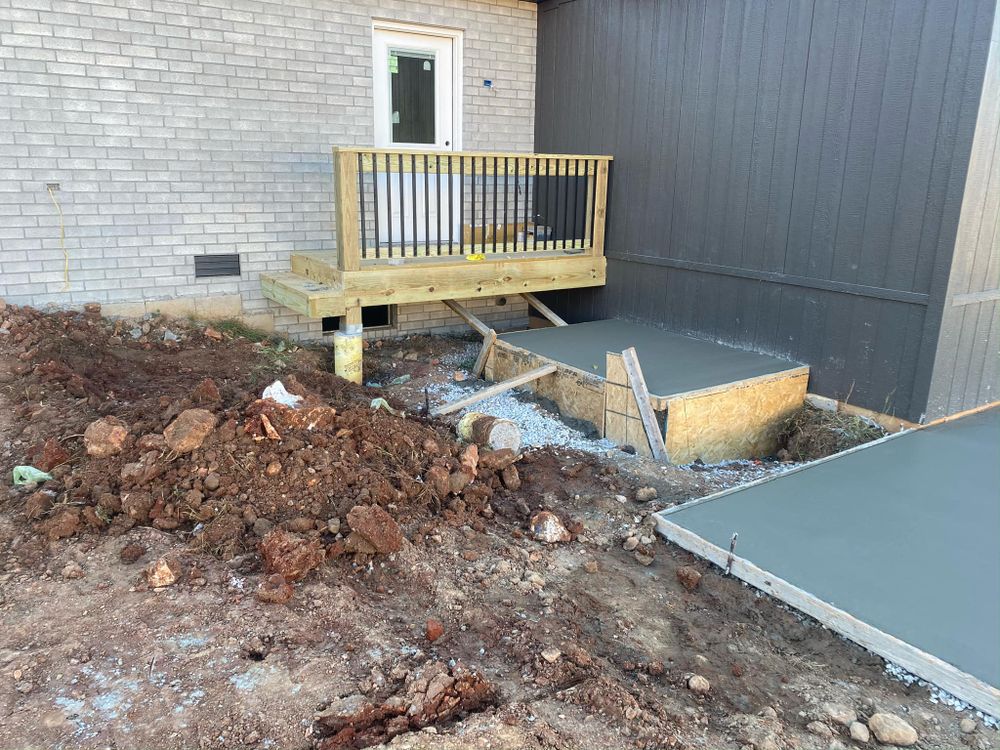 Residential Concrete for Josh’s Construction in Nixa, MO