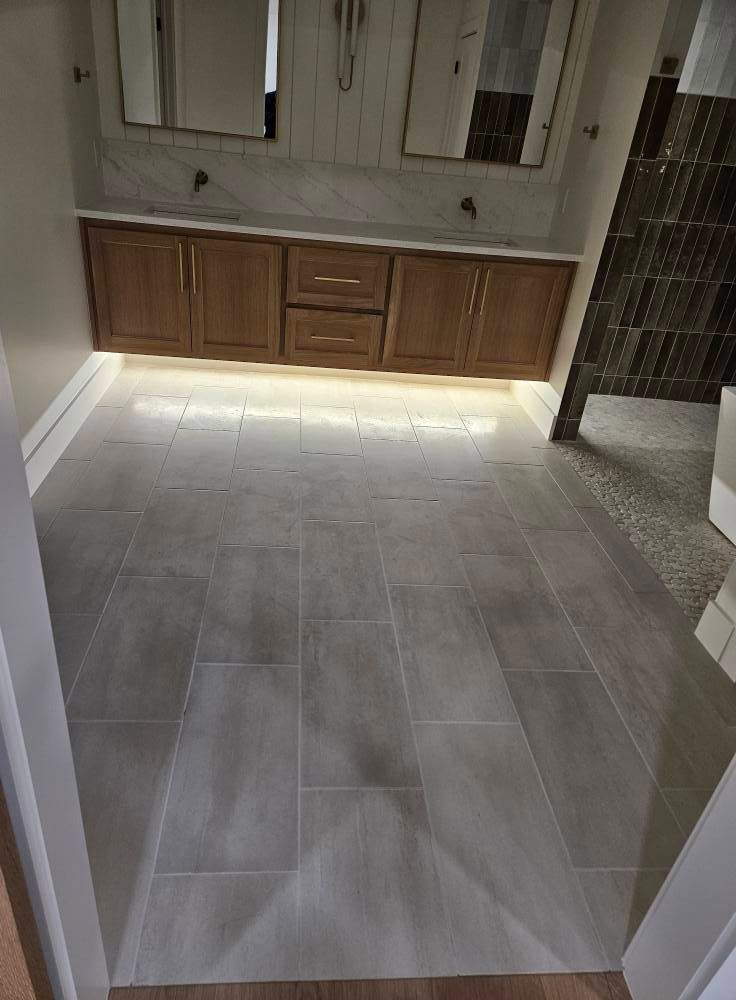 Transform your home with our expert flooring services. We offer a wide variety of high-quality materials and professional installation, ensuring durability, style, and comfort for every room in your house. for Hardin Construction in Midland County, TX
