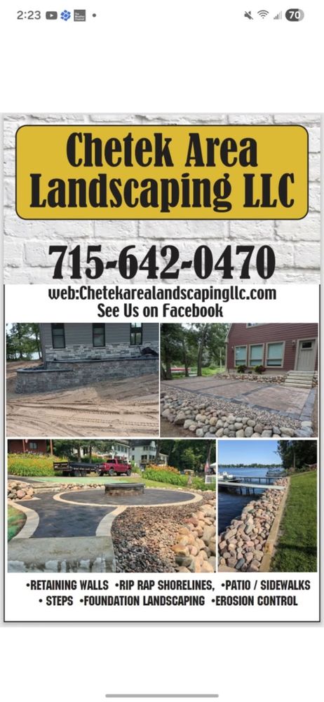 Shorelines for Chetek Area Landscaping LLC in , WI