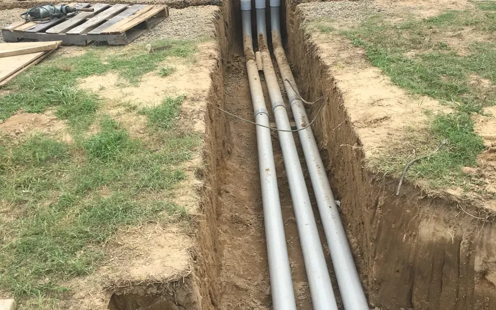 Our trenching service offers precise and efficient digging for utility installations, drainage systems, and landscaping needs. Trust our experienced team to enhance your property's functionality while ensuring safety and minimal disruption. for REJ Hauling in Jemison, AL