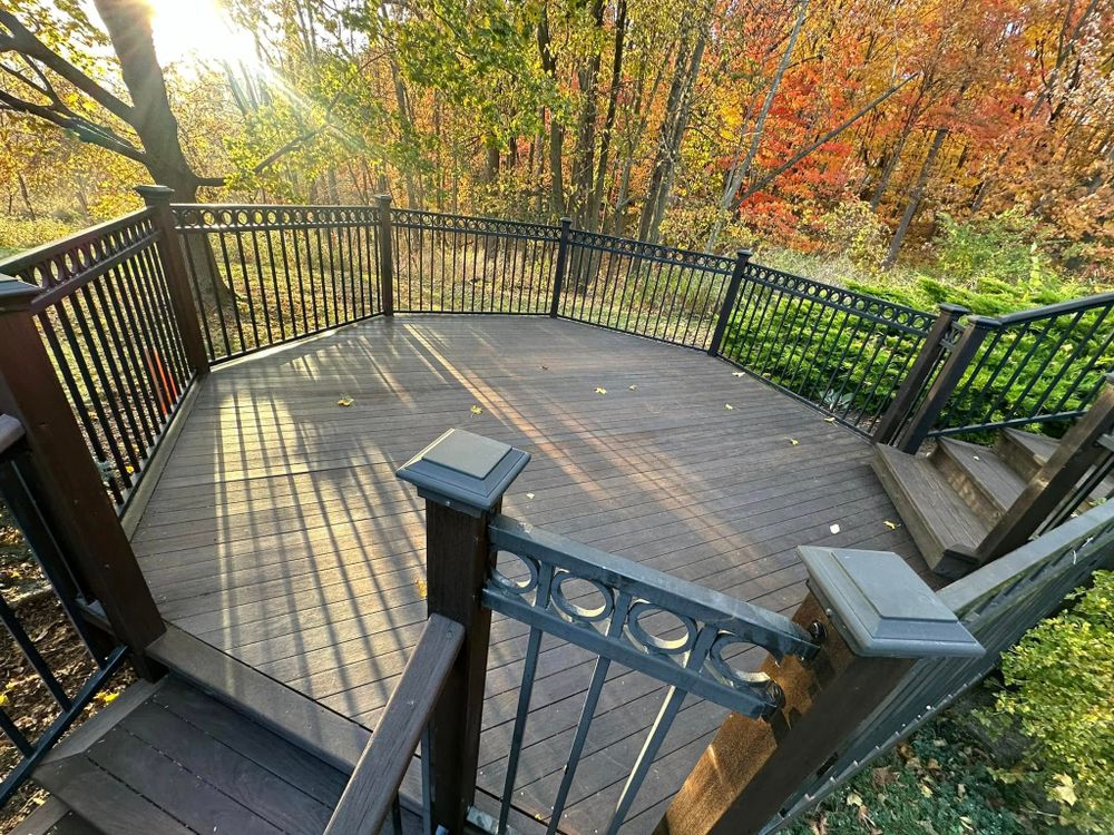 Enhance your outdoor living space with our expert deck and patio installation services, offering durable materials, innovative designs, and exceptional craftsmanship to create the perfect setting for relaxation and entertainment. for Giese's Home Improvements in Racine, WI