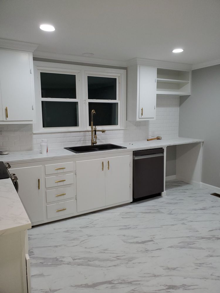 Enhance your home's beauty with our expert Ceramic Tile Installation & Repair services. Our skilled team ensures flawless finishes and lasting durability, complementing any room with precision and style tailored to your needs. for Levi's Painting in Rockwell, NC