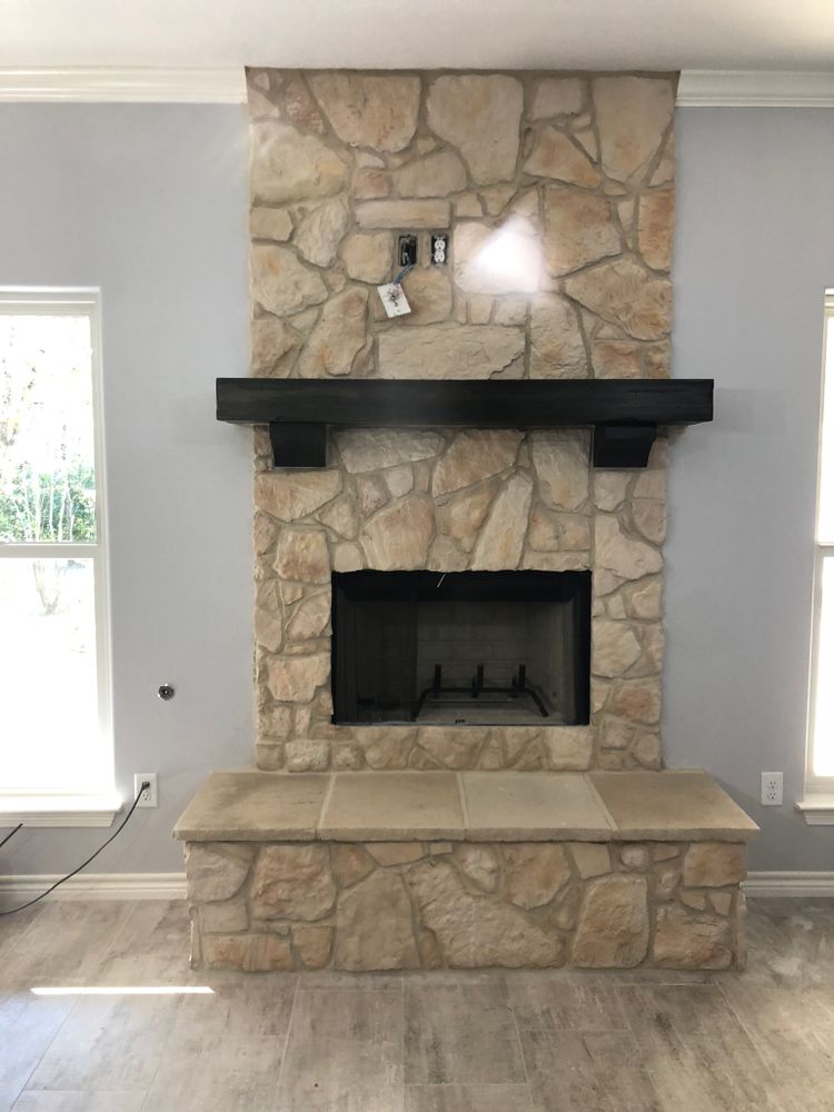 Fireplaces for Hunt Stone & Fireplace in Huntington, TX