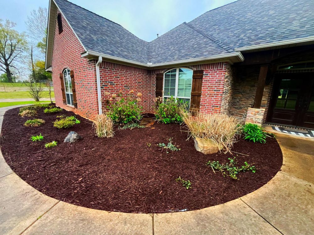 Enhance your garden's health and beauty with our professional mulch installation service, providing optimal moisture retention, weed control, and soil enrichment for a vibrant landscape that stands out in every season. for Lawn Rescue in Texarkana, TX