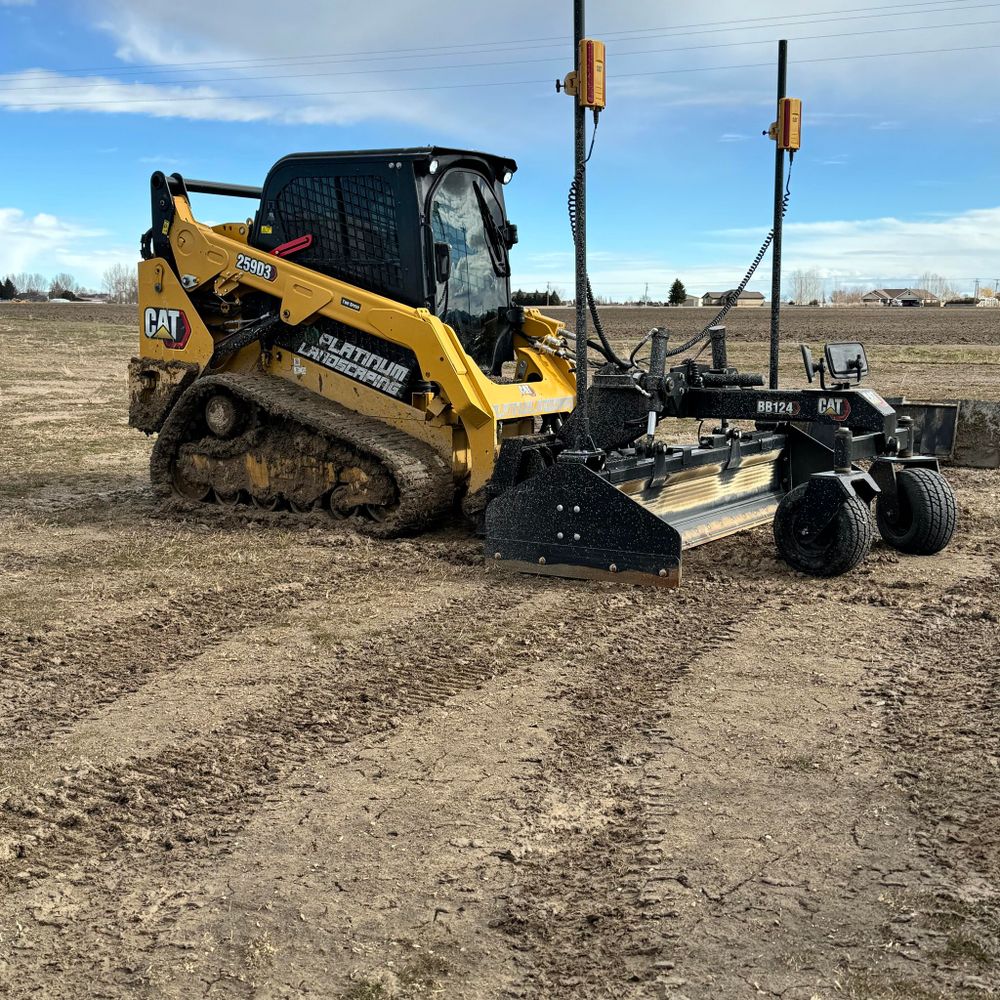 Our excavation service offers professional digging and removal of earth for various landscaping projects, such as installing retaining walls or creating a new patio. Trust our skilled team for efficient results. for Platinum Landscaping  in Burley, ID