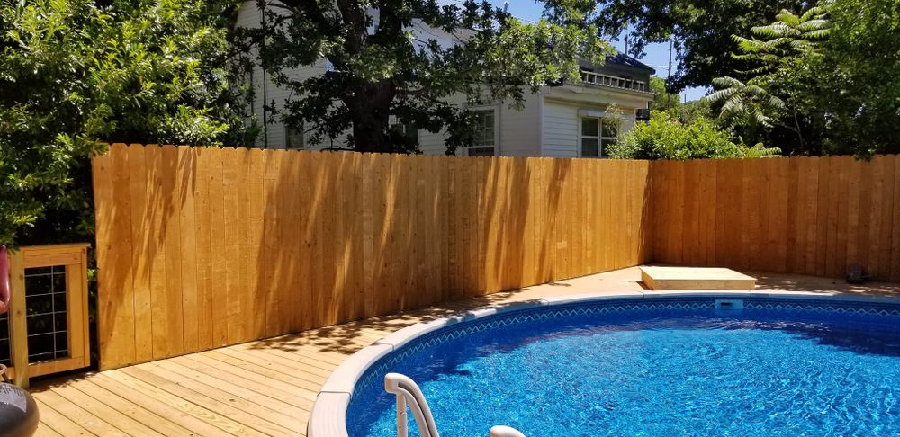 Enhance your outdoor space with our expert fencing repair and installation service, complementing our comprehensive deck & patio installation. experience quality craftsmanship that adds both beauty and security to your home. for Stay Humble Construction in Allen, TX