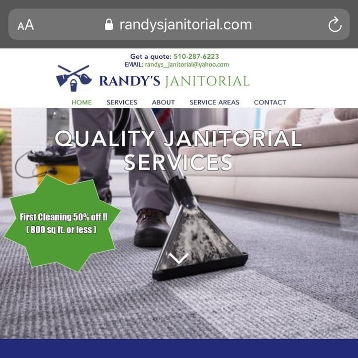 instagram for Randy’s Janitorial in Vallejo, CA