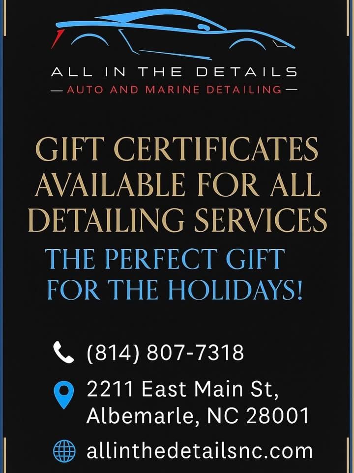 All Photos for ALL IN THE DETAILS in Albemarle, NC