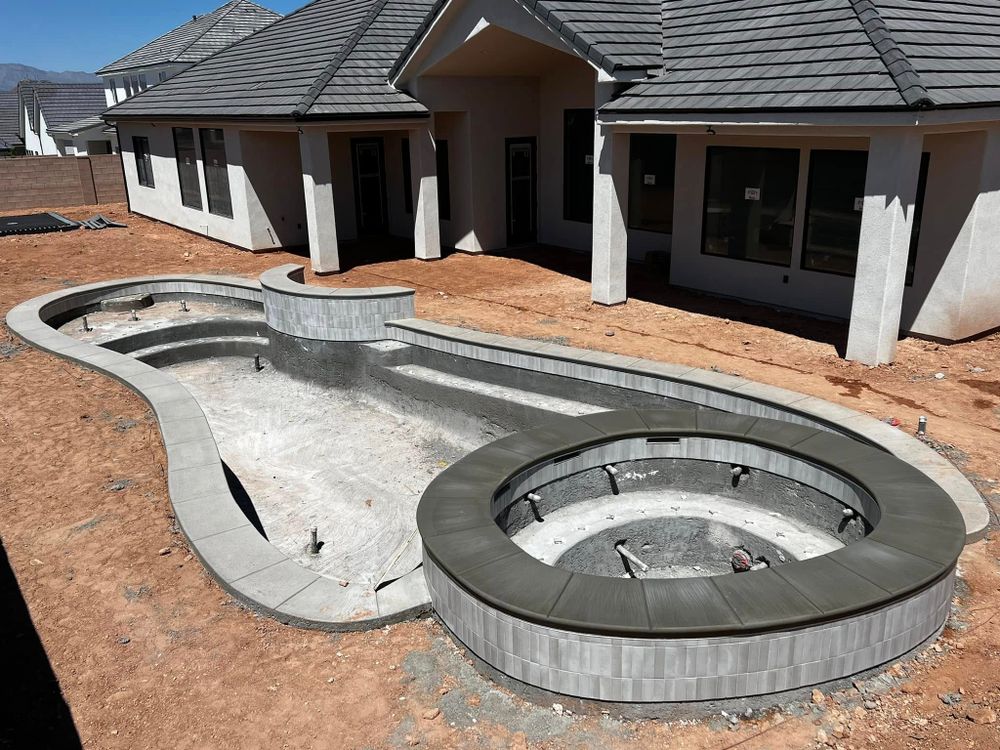 Pool Tile for Gladiator Construction in St. George, UT