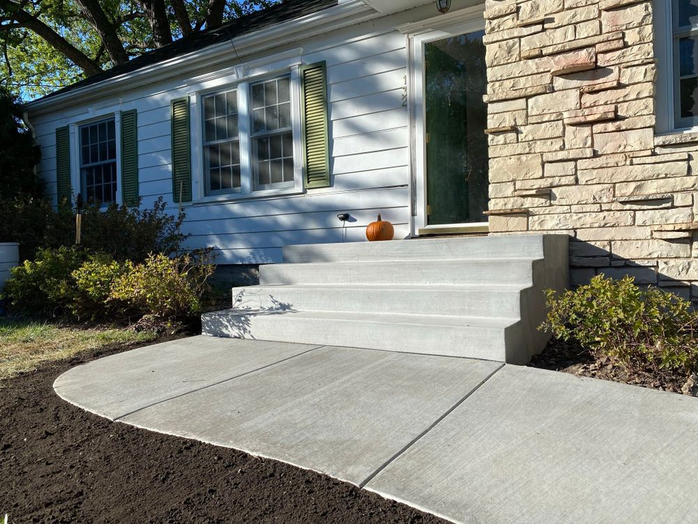 Enhance your home's accessibility and aesthetics with our expert stair design and installation services, providing durable concrete steps and ramps tailored to meet both safety needs and design preferences. for KCS Concrete in Middleburg, FL