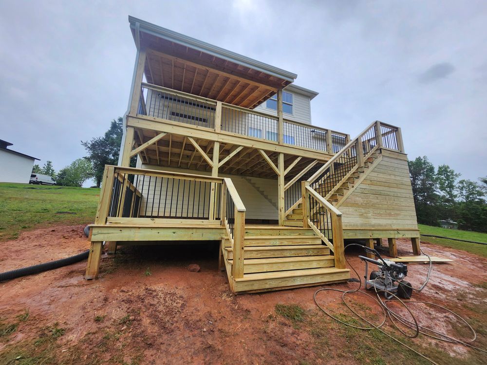 Decks/Patios for AG Construction in Greenville, SC