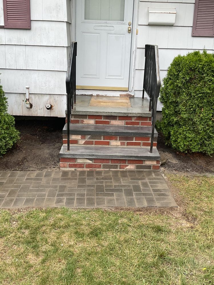Step/stairs repairs and rebuilds for All For U Roofing & Masonry in Boston, MA
