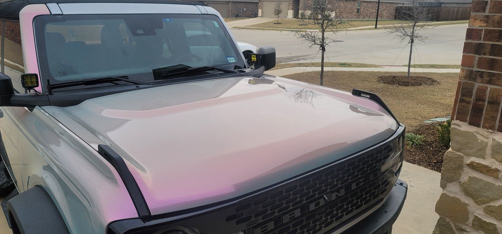 Chameleon Ford Bronco for DB WRAPS in Josephine, TX