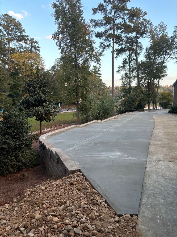 Concrete for Lawn Pro Landscape in Milledgeville, GA