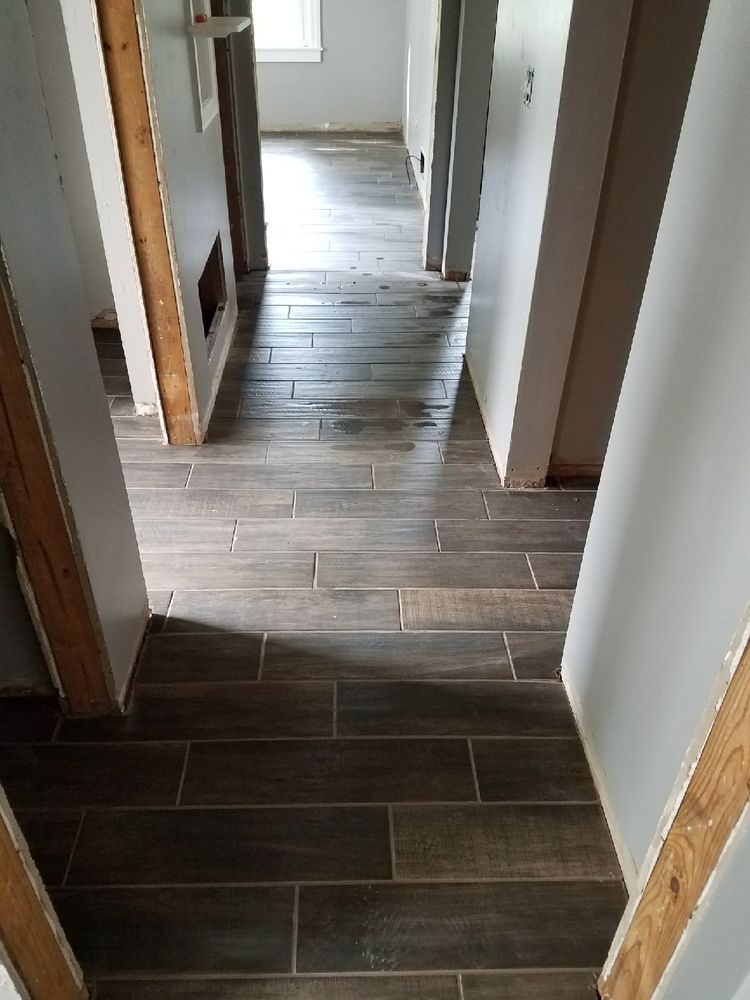 Bathroom & Kitchen Tile Project(s)  for Max's Custom Cabinetry LLC in Morganfield, KY