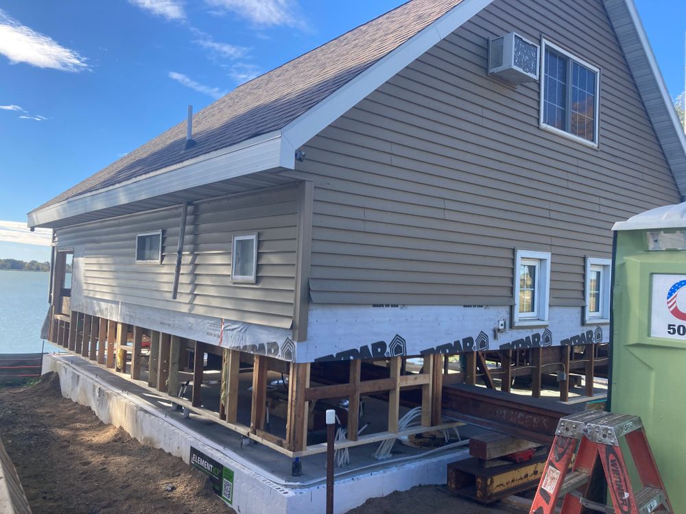 Exterior Renovations for Kenneth Fuller in Cleveland, MN