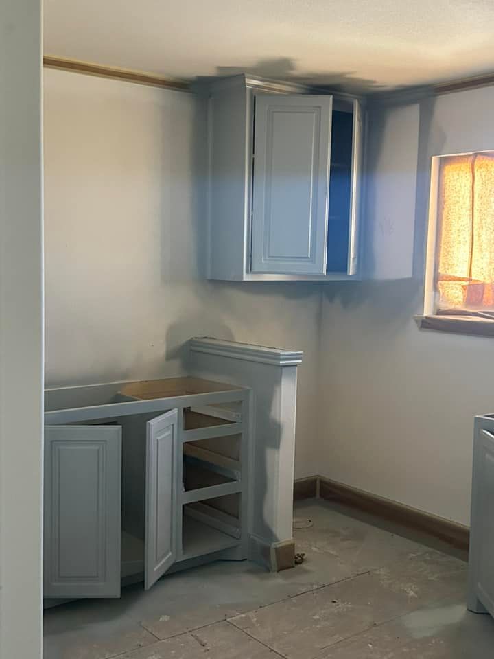 Revitalize your home with our Kitchen and Cabinet Refinishing service. We expertly restore surfaces, offering a fresh, modern look without the need for costly replacements. Transform your space today! for Isaha Painting in Lubbock, TX