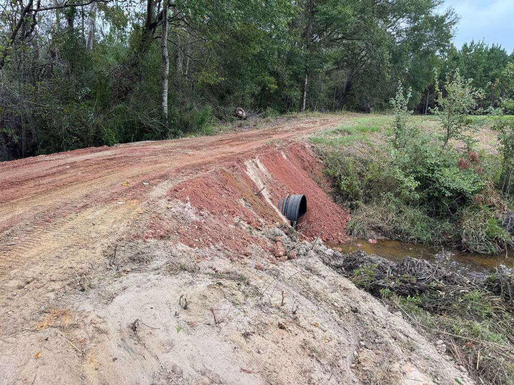 SGLD offers expert drainage system install and repair services, ensuring efficient water management. for South GA Land Development in Hazlehurst, GA
