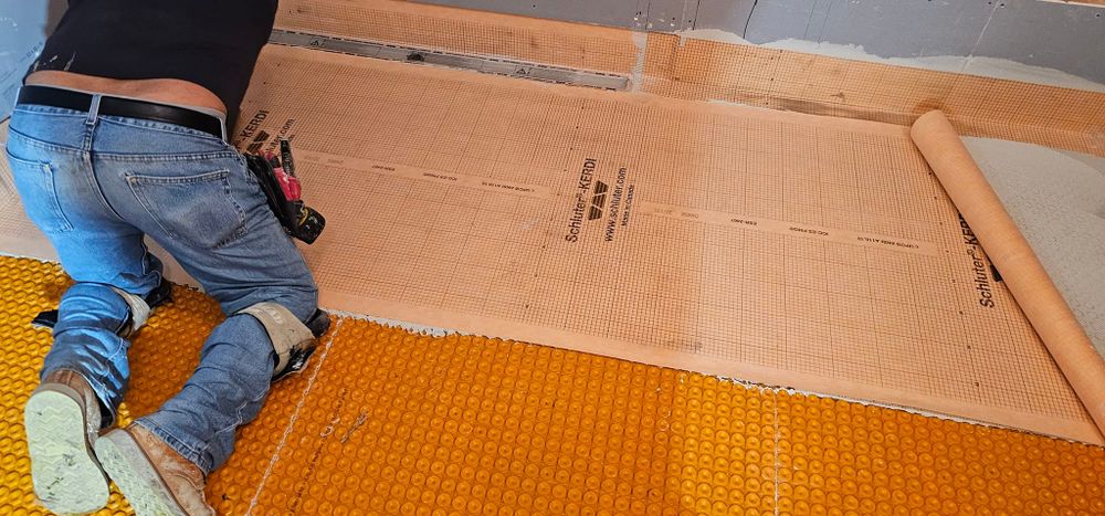 Tiling for JB TILE in Mill Valley, CA