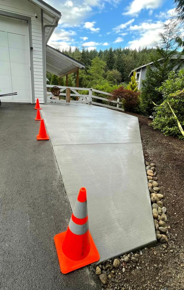 Residential Concrete for A Paradise Concrete & Construction  in  Renton,  WA