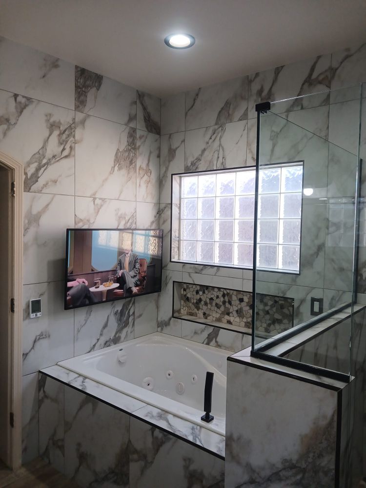 Our Bathroom Remodeling service offers professional expertise and skilled craftsmanship to transform your outdated bathroom into a modern, functional, and beautiful space that you'll love. for Kings Tile LLC Bathroom Remodeling in San Antonio, TX