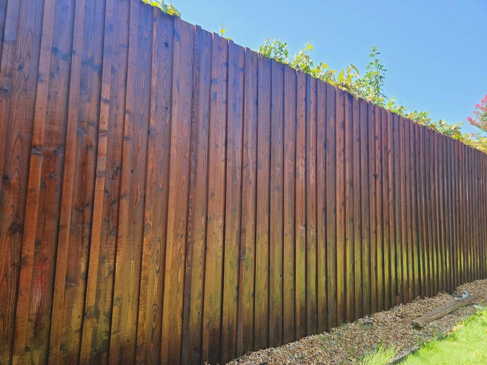 All Photos for Armor Fence Staining in Highland Village, TX