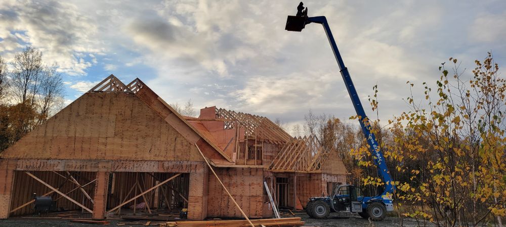 Framing for SteveWorks Construction in Sterling, AK