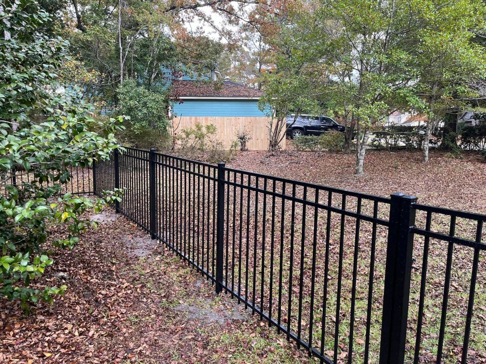 Our aluminum fencing installation service provides durable and stylish security for your home. Trust our professional team to enhance your property with high-quality materials and expert craftsmanship. for JB Nealy Fence in Elgin, SC