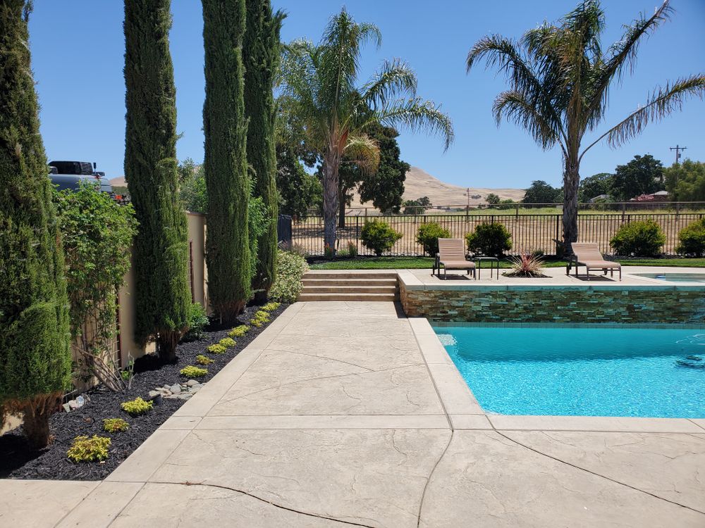 Themed Horticultural Designs for Martin Stanko Landscape Construction in Livermore, CA