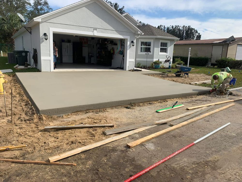 Residential Concrete for All Phases Decorative Concrete in Sebring, FL