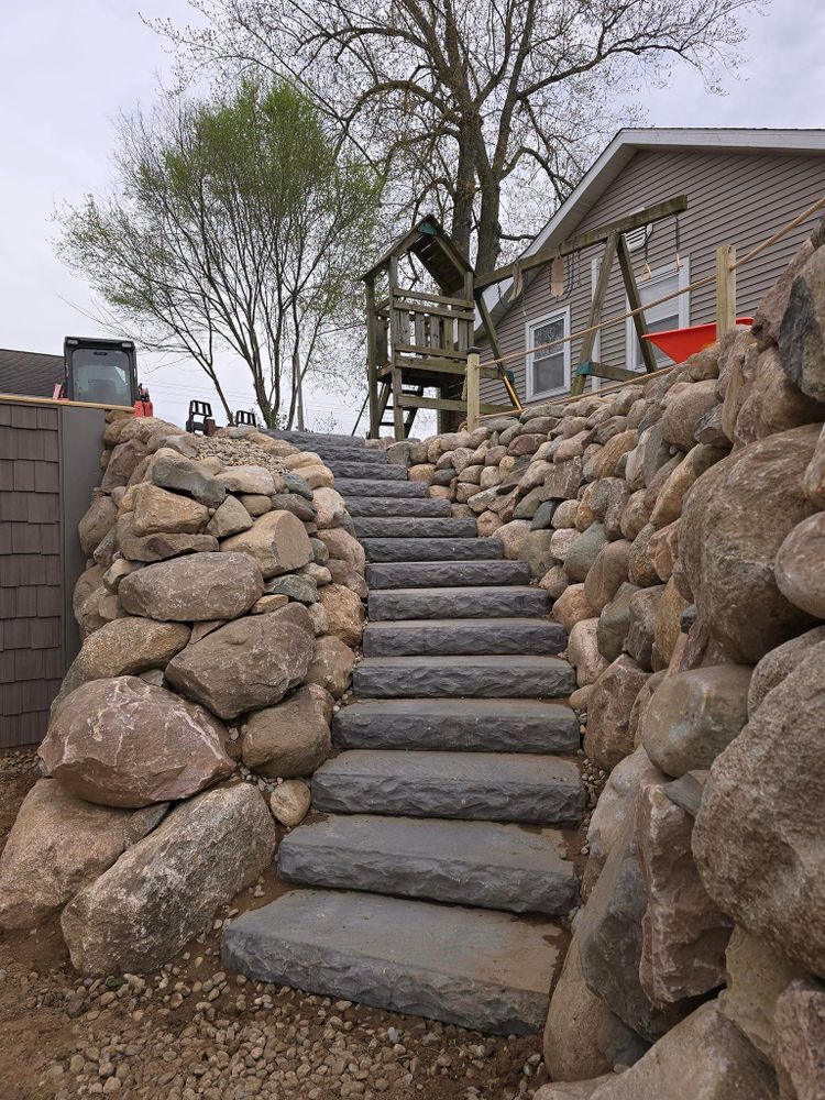 All Photos for Michiana Boulders Landscaping & Excavating in Granger, IN