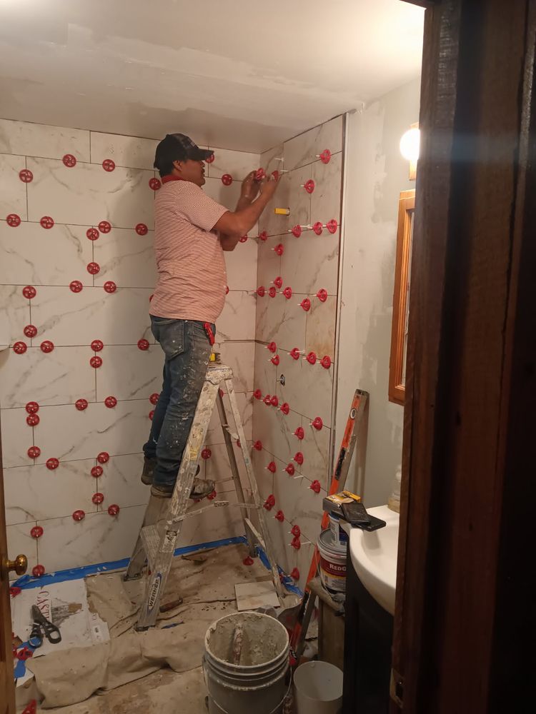 Our Bathroom Renovation service transforms outdated spaces into beautiful, functional retreats, managing design, materials, plumbing, and finishes with expert care for a seamless renovation of bathroom tailored to your home. for River City Contractors in Richmond, VA