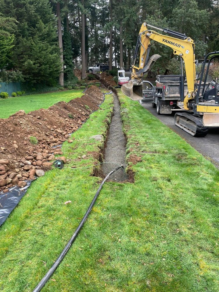 Concrete for MD Construction & Sewer in North Yelm, WA